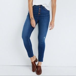 Madewell 10” high rise Hannah Wash